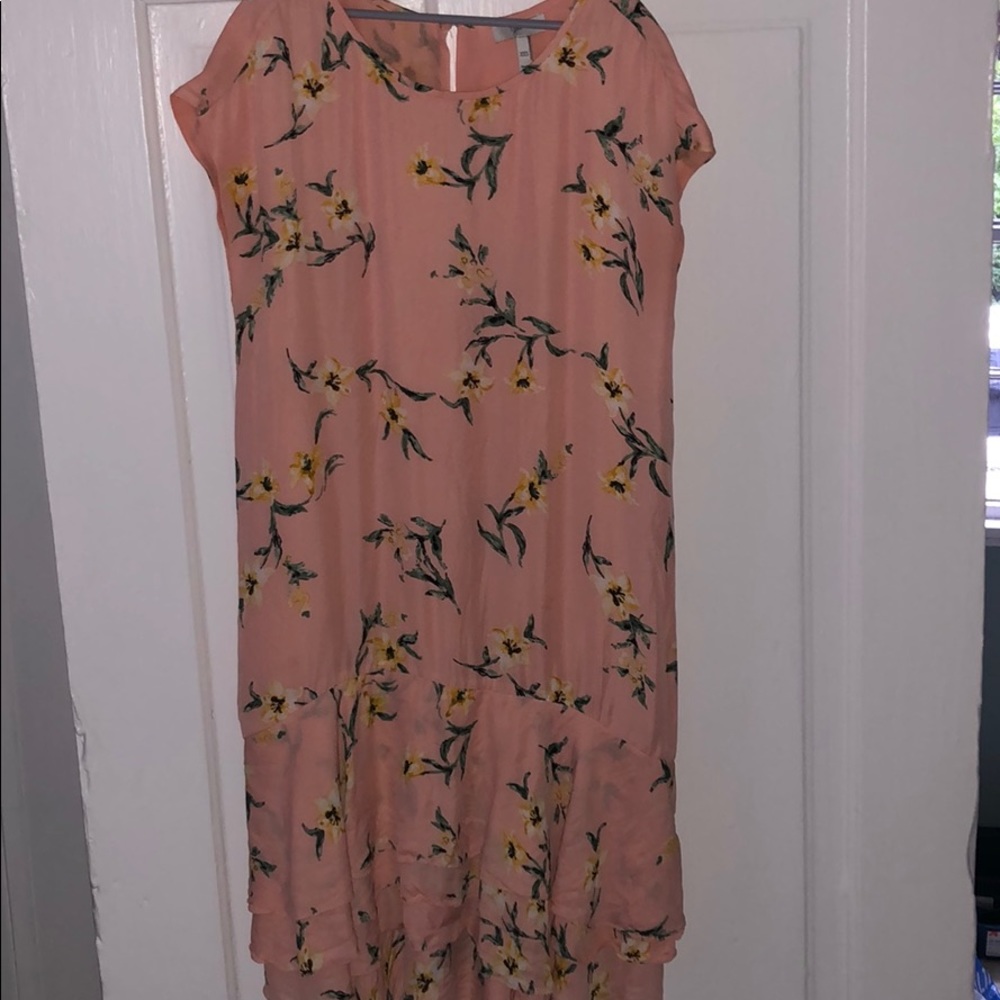 JOIE pink floral dress
